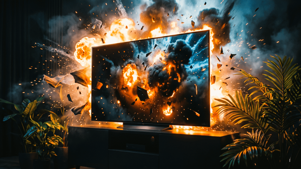 LG 65 C4 OLED wild colors