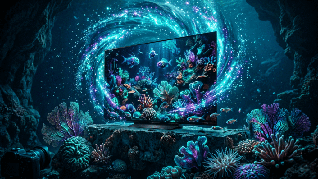 LG 77 G4 OLED Water Colors And Lighting 1024x576